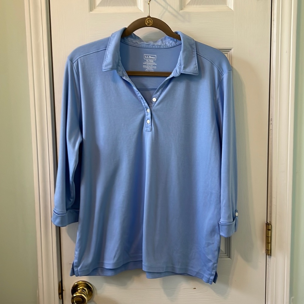 LL Bean Supima Cotton Polo XL